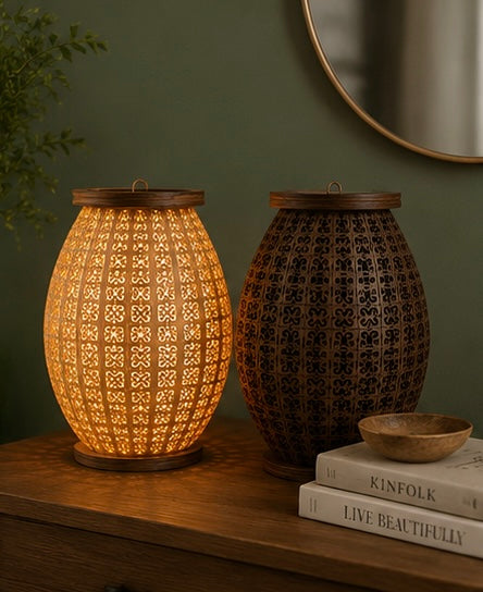 Decorative Egg-Shaped Table Lamp