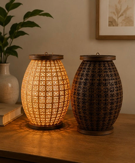Decorative Egg-Shaped Table Lamp