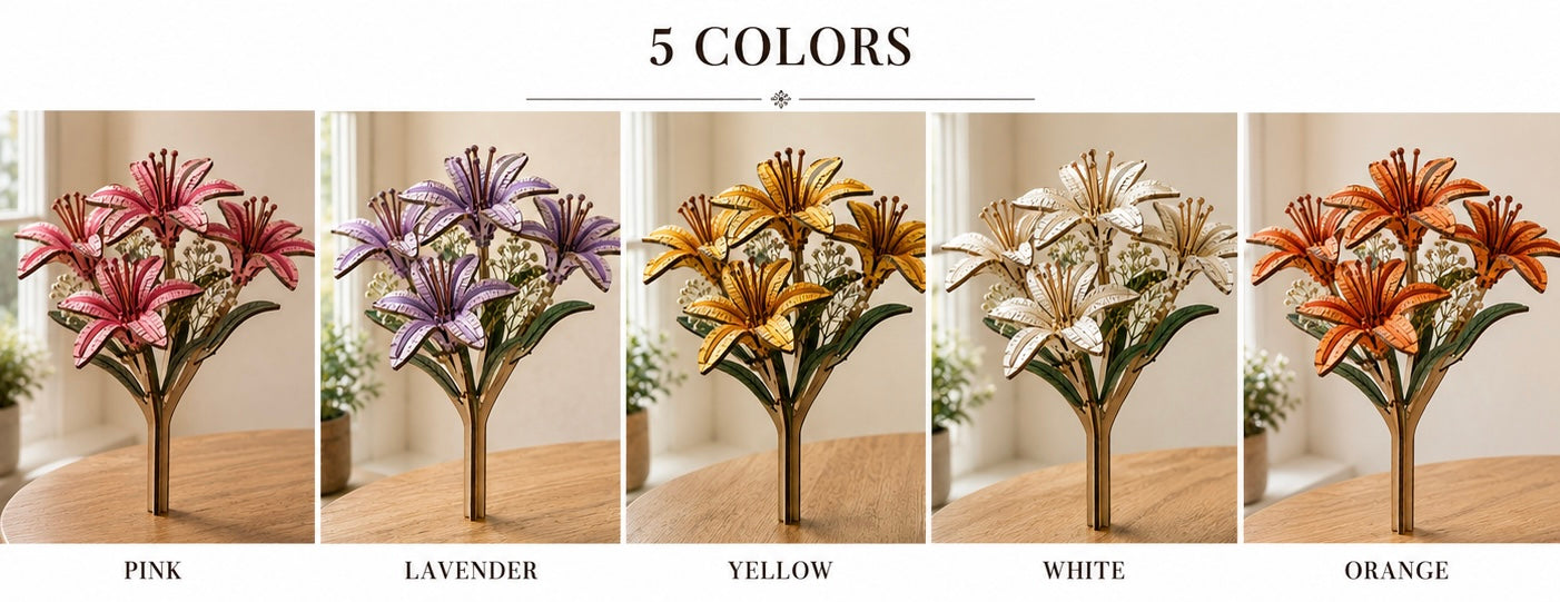 Wooden Flower