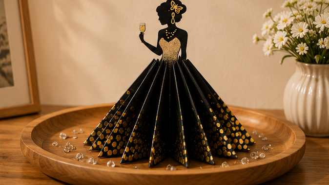 Elegant Lady Silhouette Decor