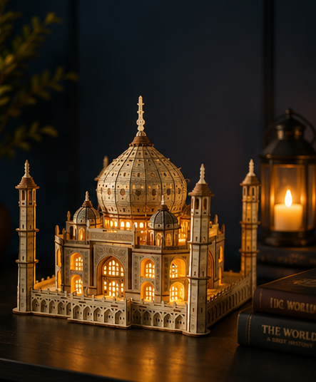 Wooden Taj Mahal