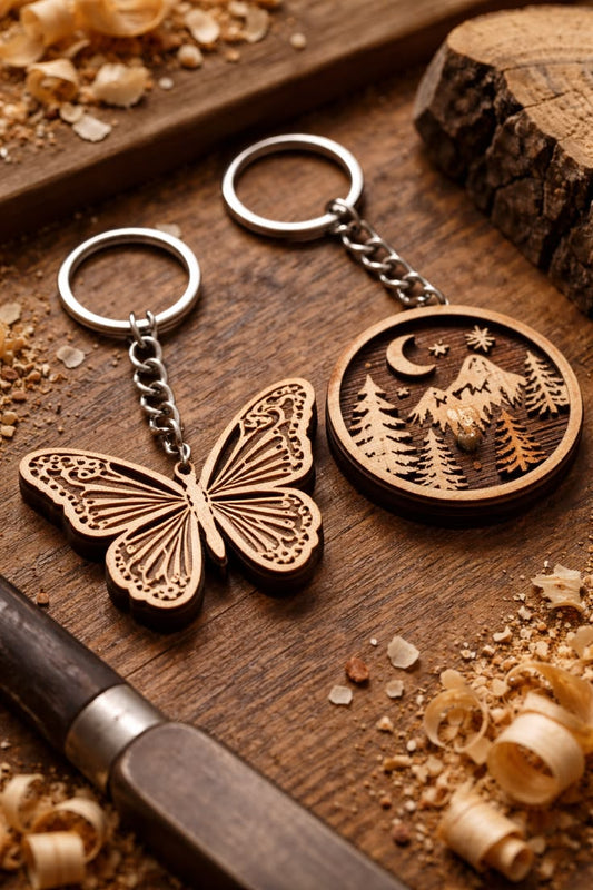 Laser Cut Keychain