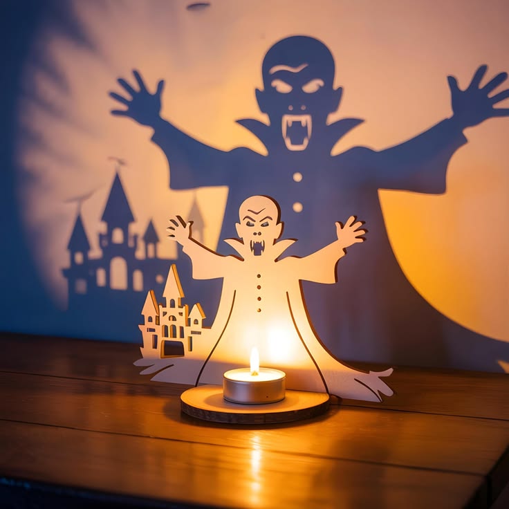 Halloween Candle Stand