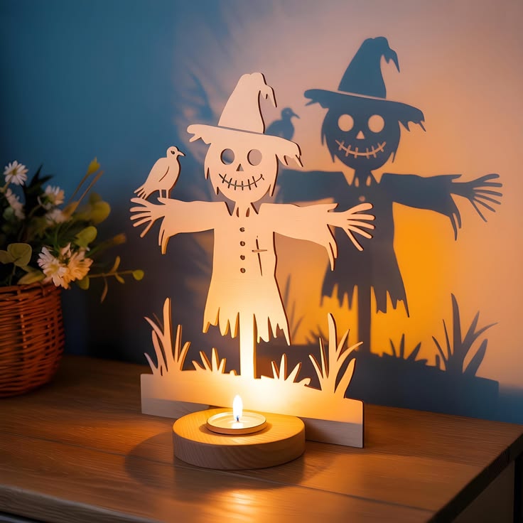 Halloween Candle Stand