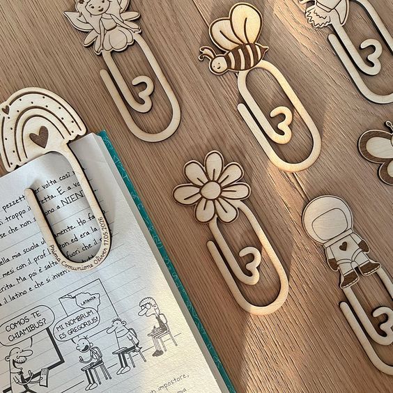 Wooden Bookmark