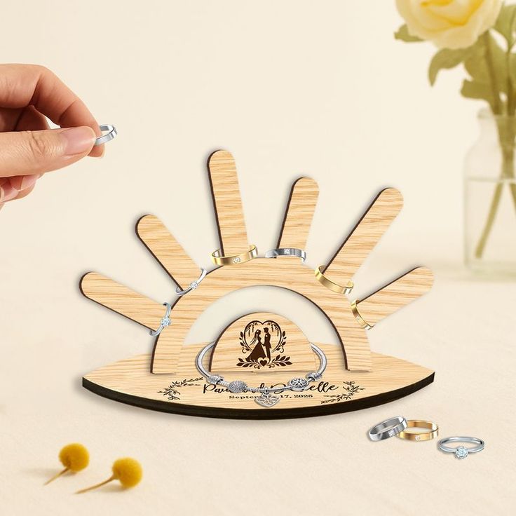 Laser Cut Jewellery Holder