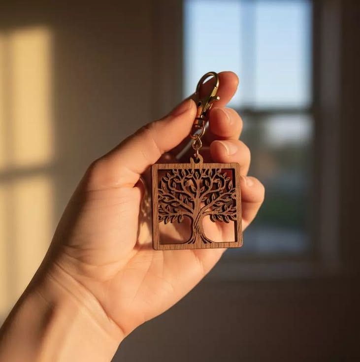 Laser Cut Keychain