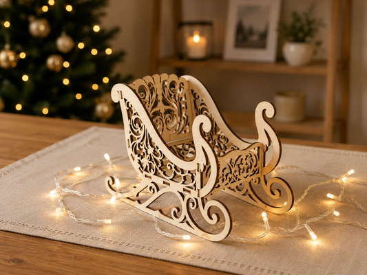 Wooden Decorative Basket