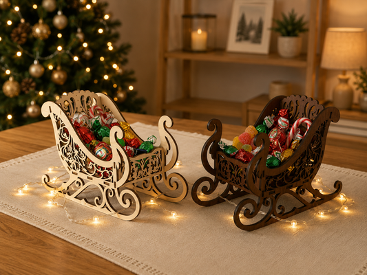 Wooden Decorative Basket
