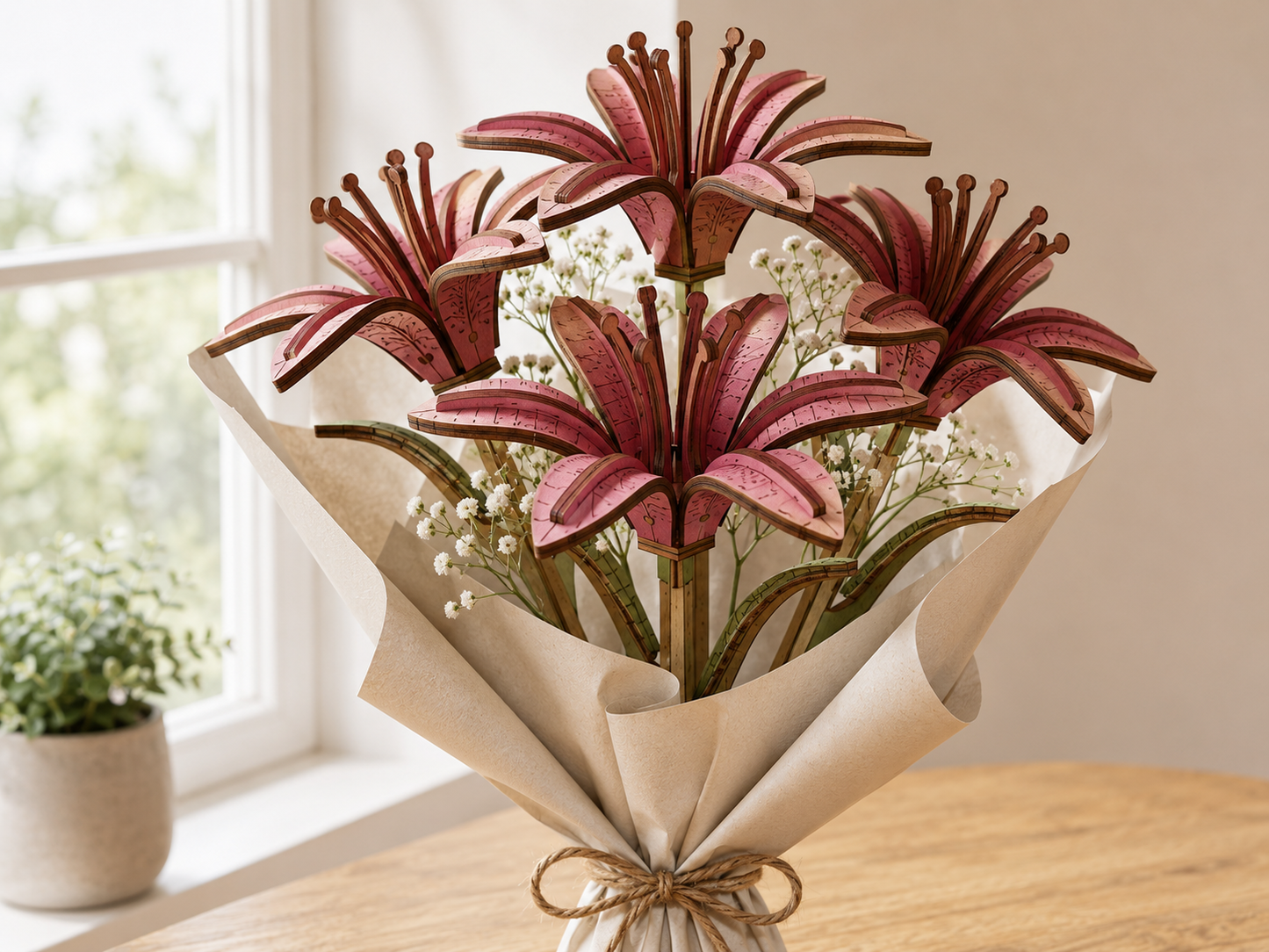 Minimalist Single Flower Test Tube Holder