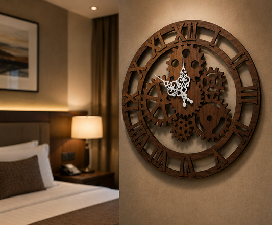 Wooden Wall Clock