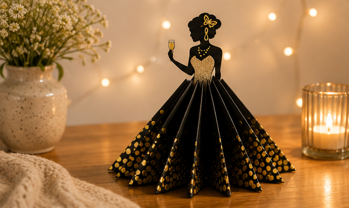 Elegant Lady Silhouette Decor