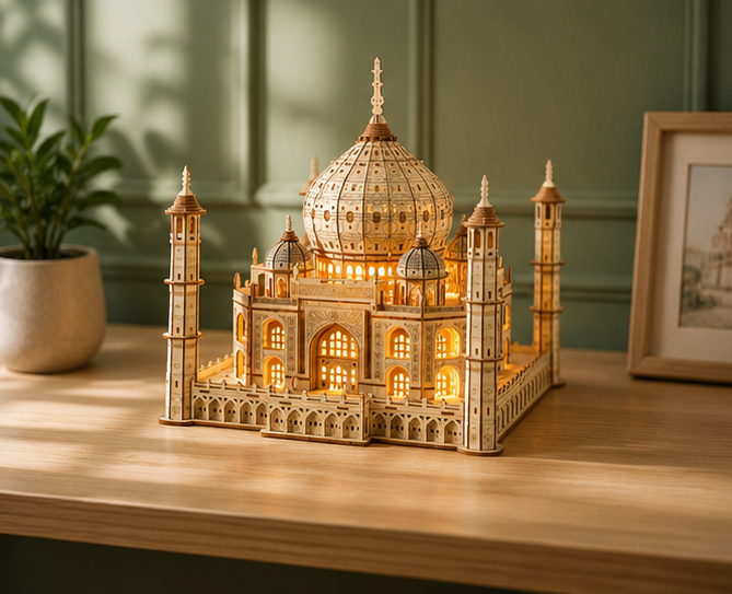 Wooden Taj Mahal