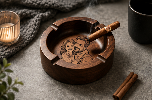 Wooden Ash Tray