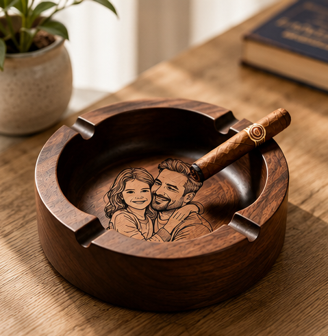 Wooden Ash Tray